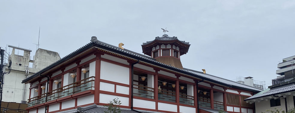 道後温泉正面の画像
