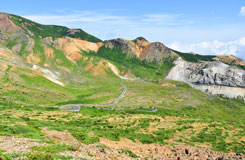 磐梯吾妻スカイラインの風景の画像